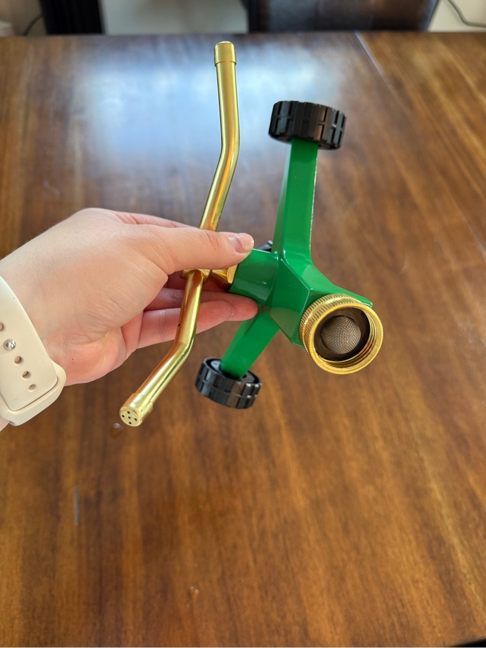 Restmo 3-arm metal rotary sprinkler - Picture 4 of 6